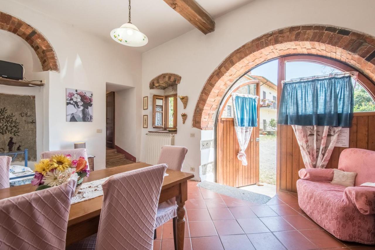 Poggio Primo - Trilocale Carlotta Villa Castiglion Fibocchi Exteriör bild