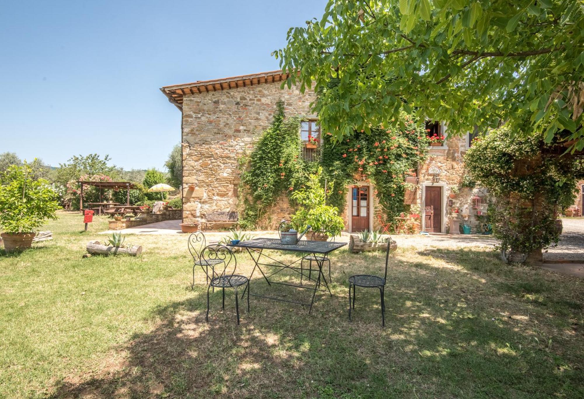 Poggio Primo - Trilocale Carlotta Villa Castiglion Fibocchi Exteriör bild