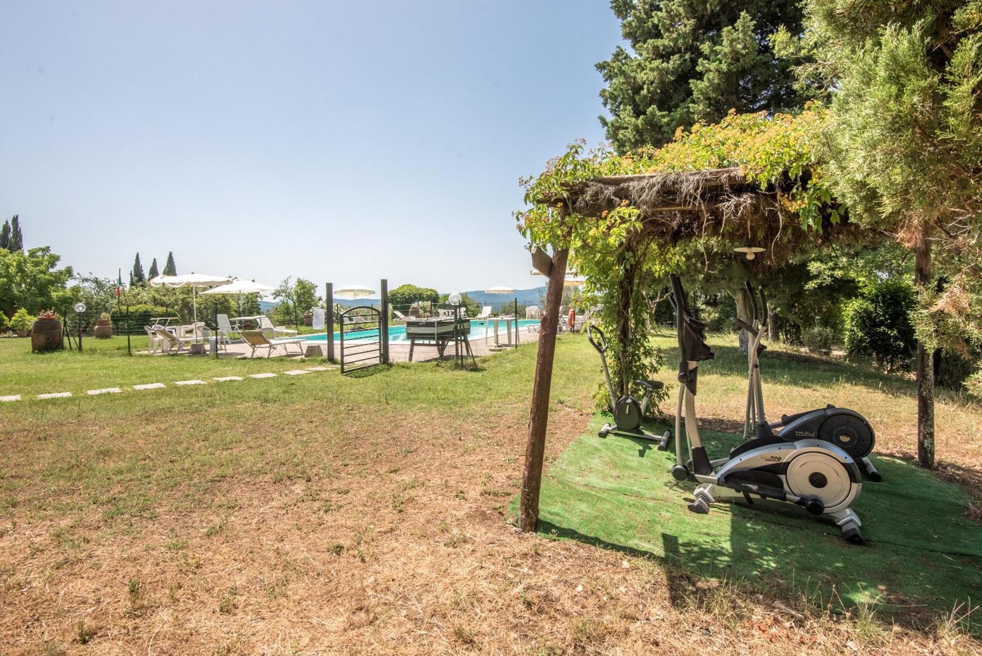 Poggio Primo - Trilocale Carlotta Villa Castiglion Fibocchi Exteriör bild