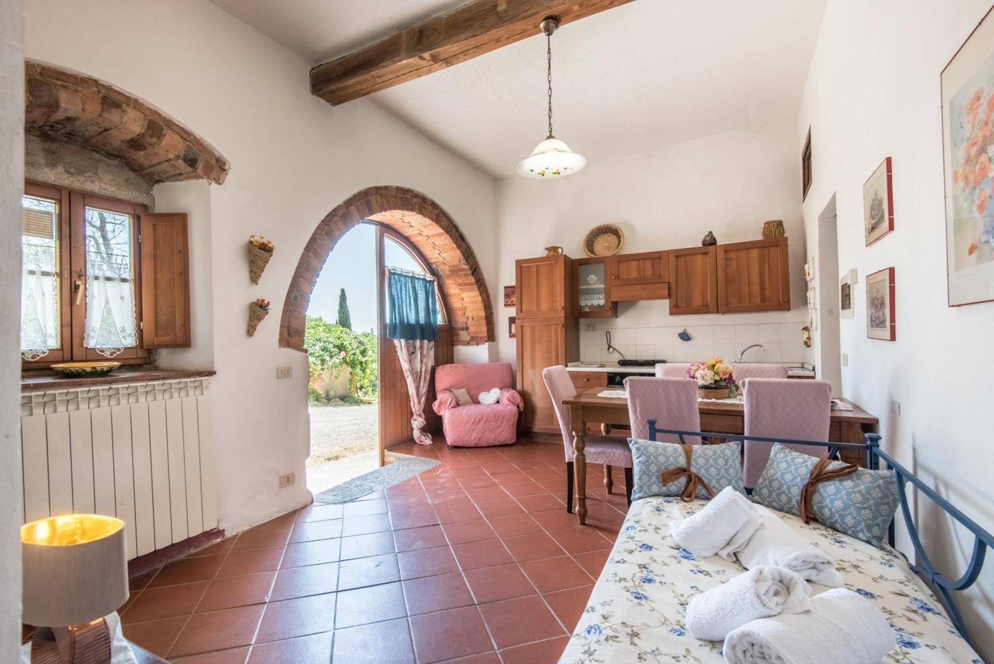 Poggio Primo - Trilocale Carlotta Villa Castiglion Fibocchi Exteriör bild