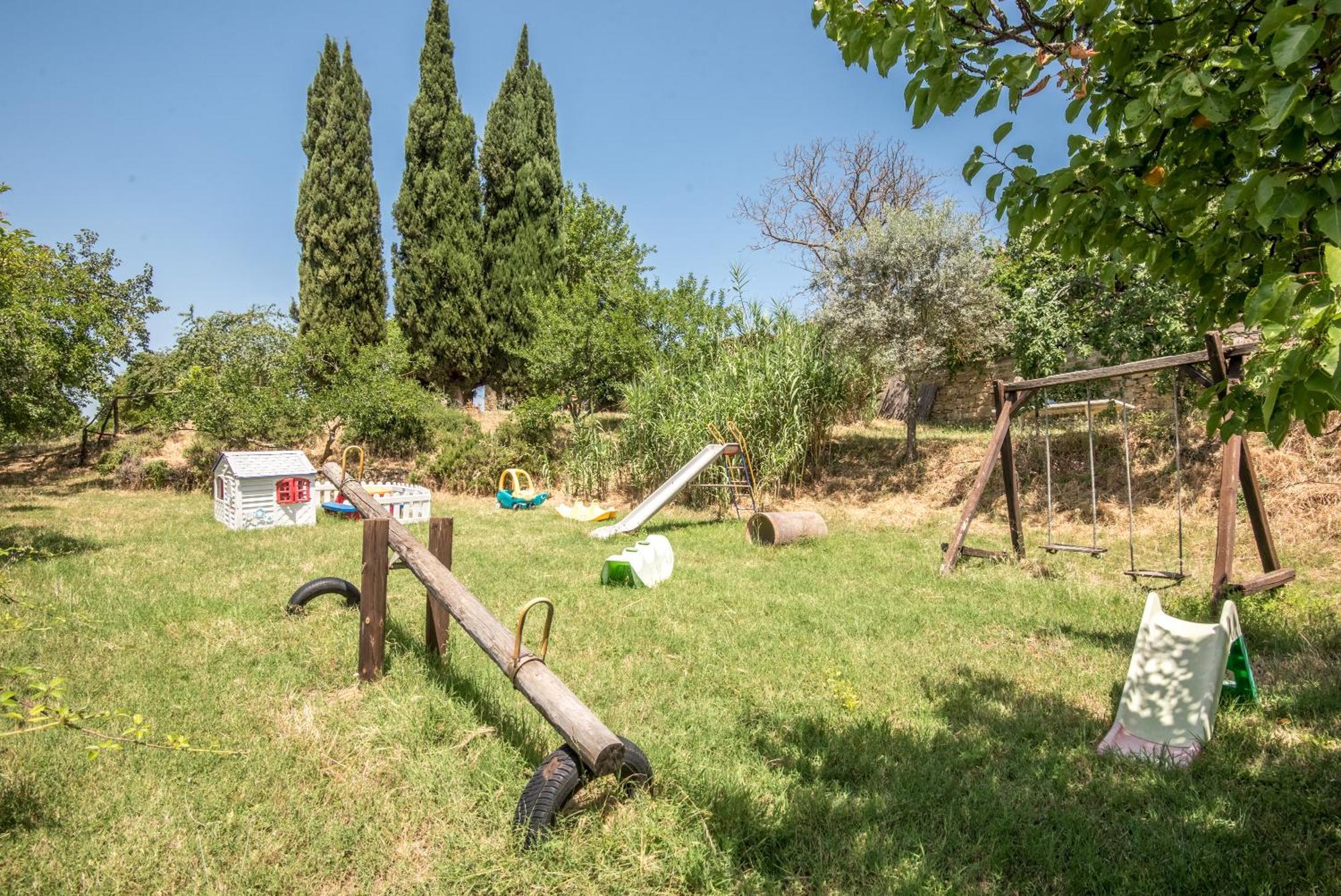 Poggio Primo - Trilocale Carlotta Villa Castiglion Fibocchi Exteriör bild