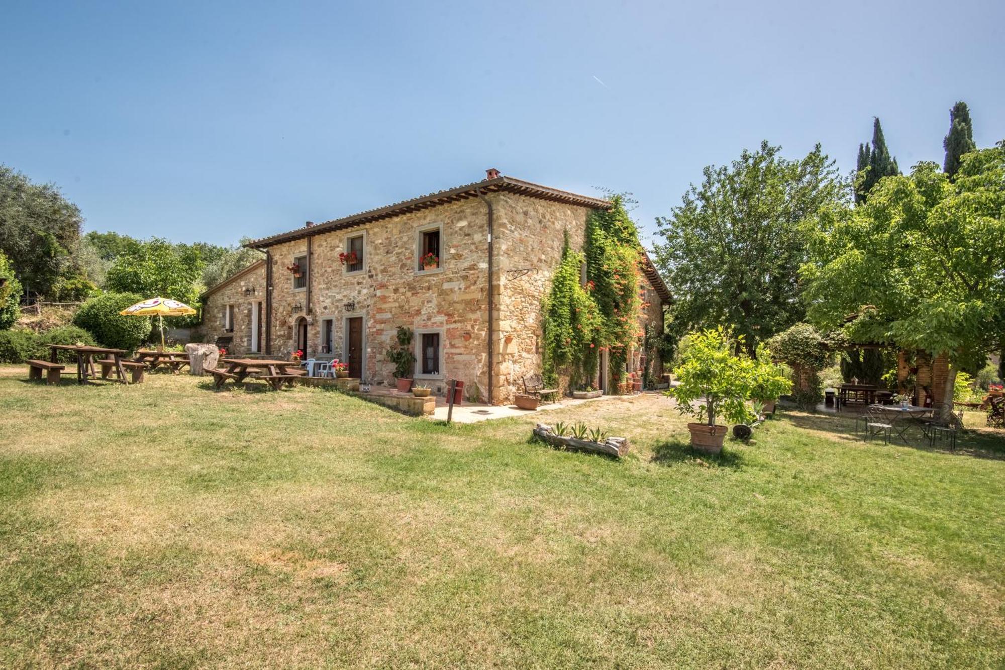 Poggio Primo - Trilocale Carlotta Villa Castiglion Fibocchi Exteriör bild
